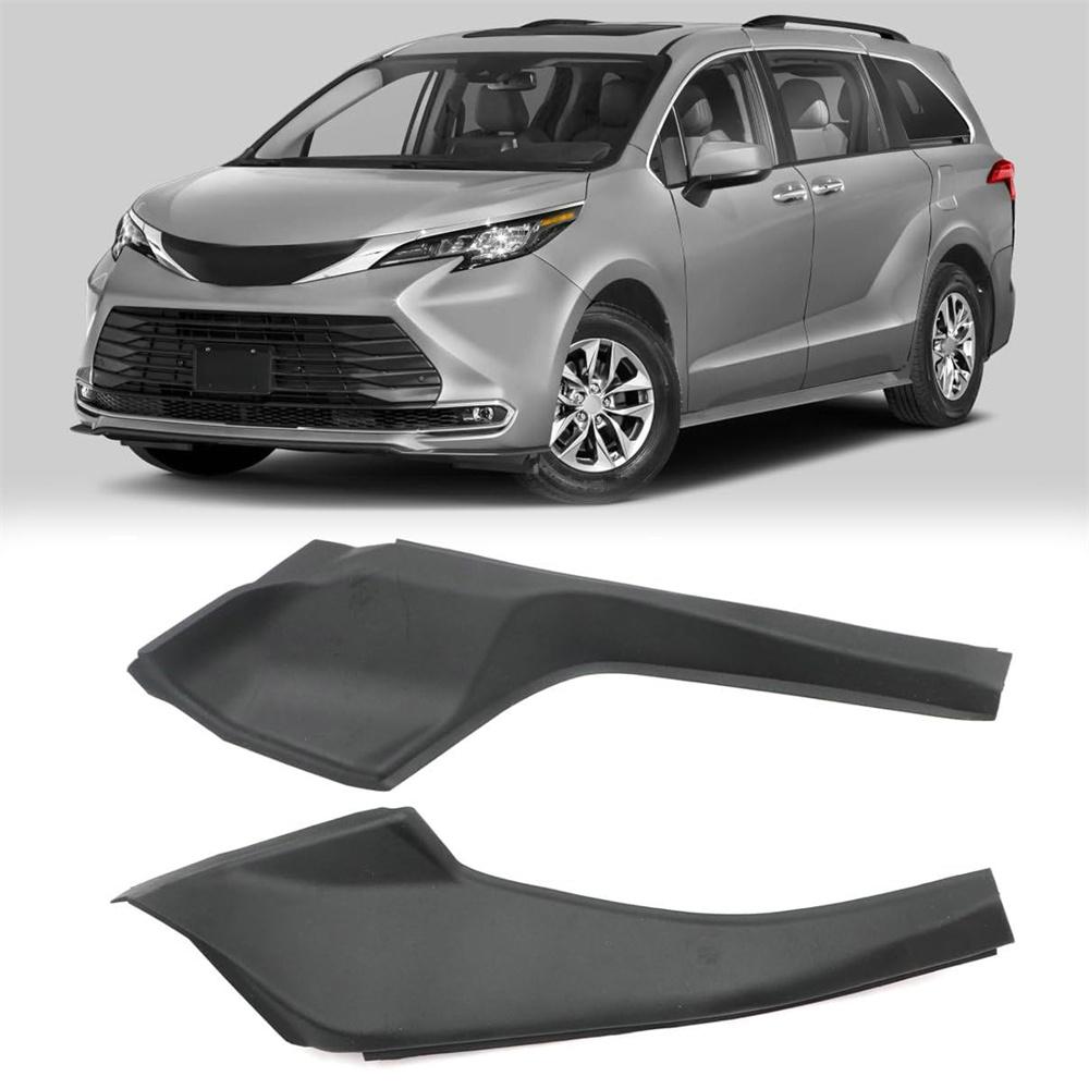 LH+RH For 2021-2024 Toyota Sienna Front Windshield Wiper Cowl Cover Fender Seal