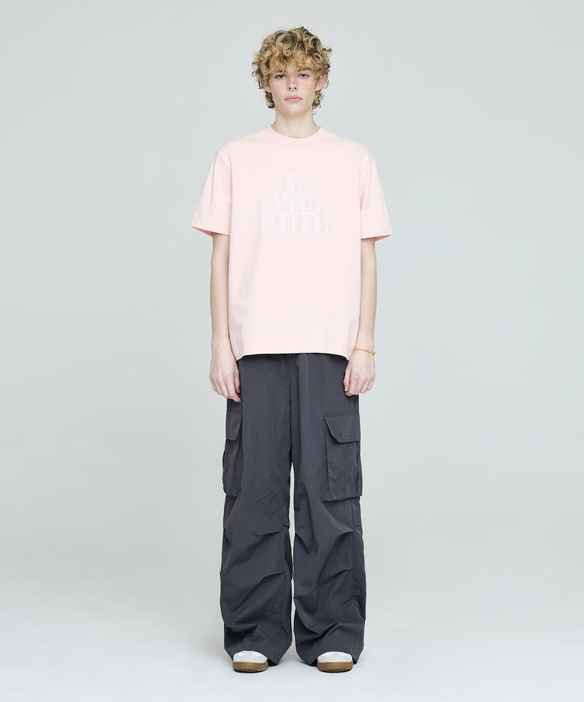 INSTANTFUNK Men'S Nylon Pocket Pants - Charcoal