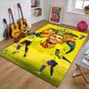 1pc Number 7 Soccer Design Printed Area Rug Carpet for Bedroom Living Room Home Decor Rugs Mat Non Slip Mat Rug for Bedside