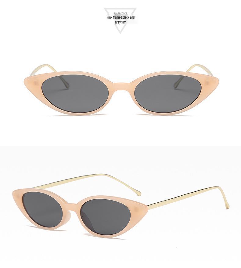 Trendy Women's Retro Round Frame Anti-UV Sunglasses