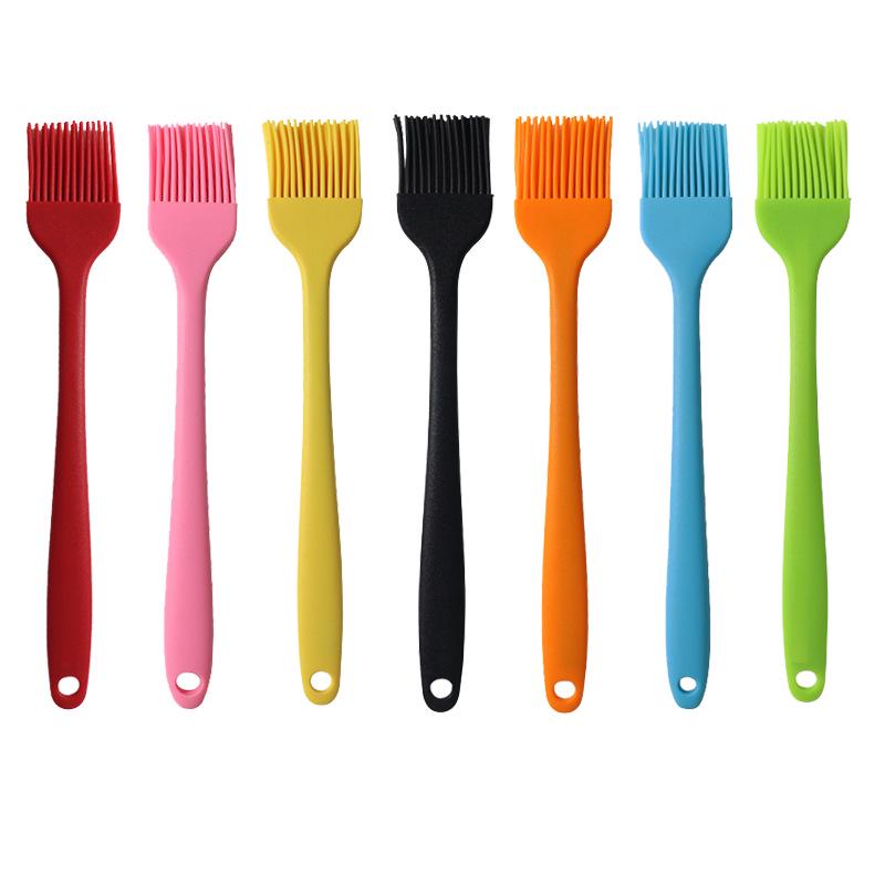 

Силиконовый набор для выпечки из 6 предметов: Пищевые лопатки и высокотемпературная кисть для масла Small Oil Brush жёлтый