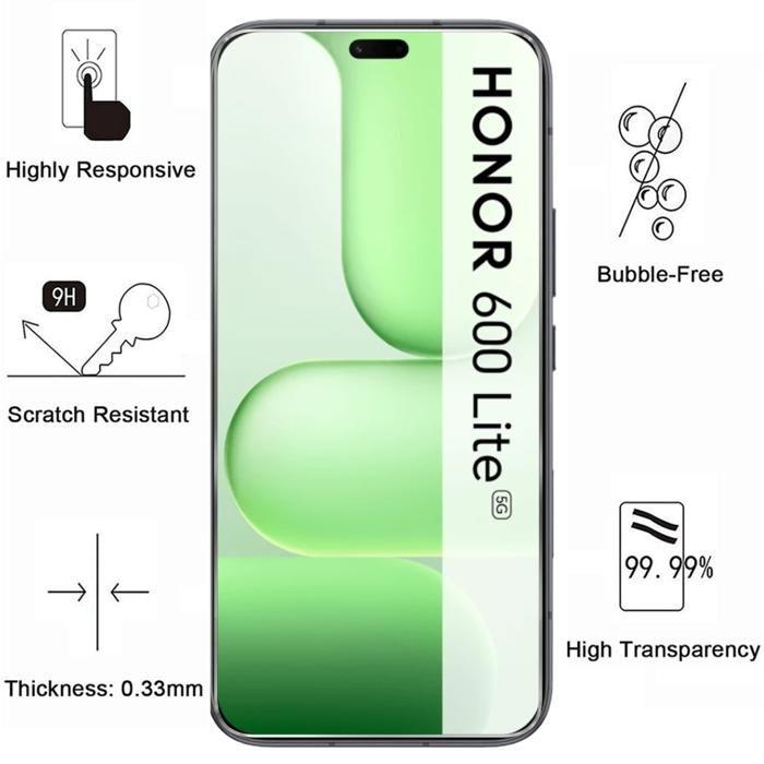 Coque antichoc pour Honor 600 Lite 5G et 2 Verres Trempé Film Protection Ecran Phonillico®
