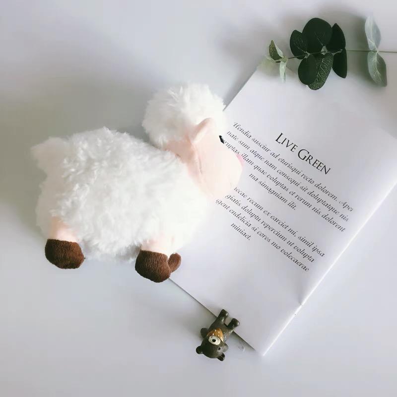 Export Korea Market High Quality Long Plush Sheep Stuffed Animal Plush Simulation Lamb Doll Toys for Children Room Decor Present