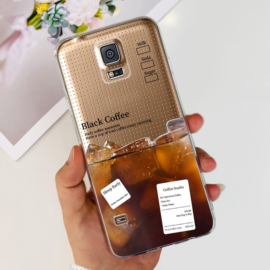 For Samsung Galaxy S5 Case SM-G900F G900I G900M Stylish Painted Cover Soft Silicone Phone Case For Samsung S5 S 5 GalaxyS5 Shell