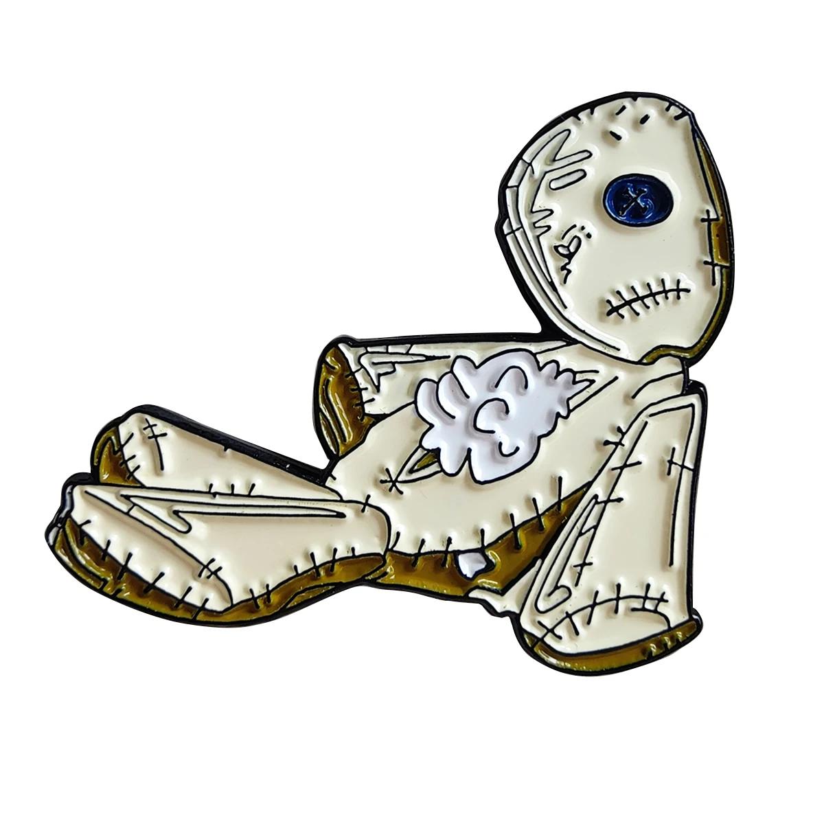 

Модные броши Rock Korn, значки, металлические эмалевые значки, броши, ювелирные аксессуары