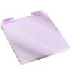Retro Square Grid Flip-Open Loose-Leaf Student Notepad