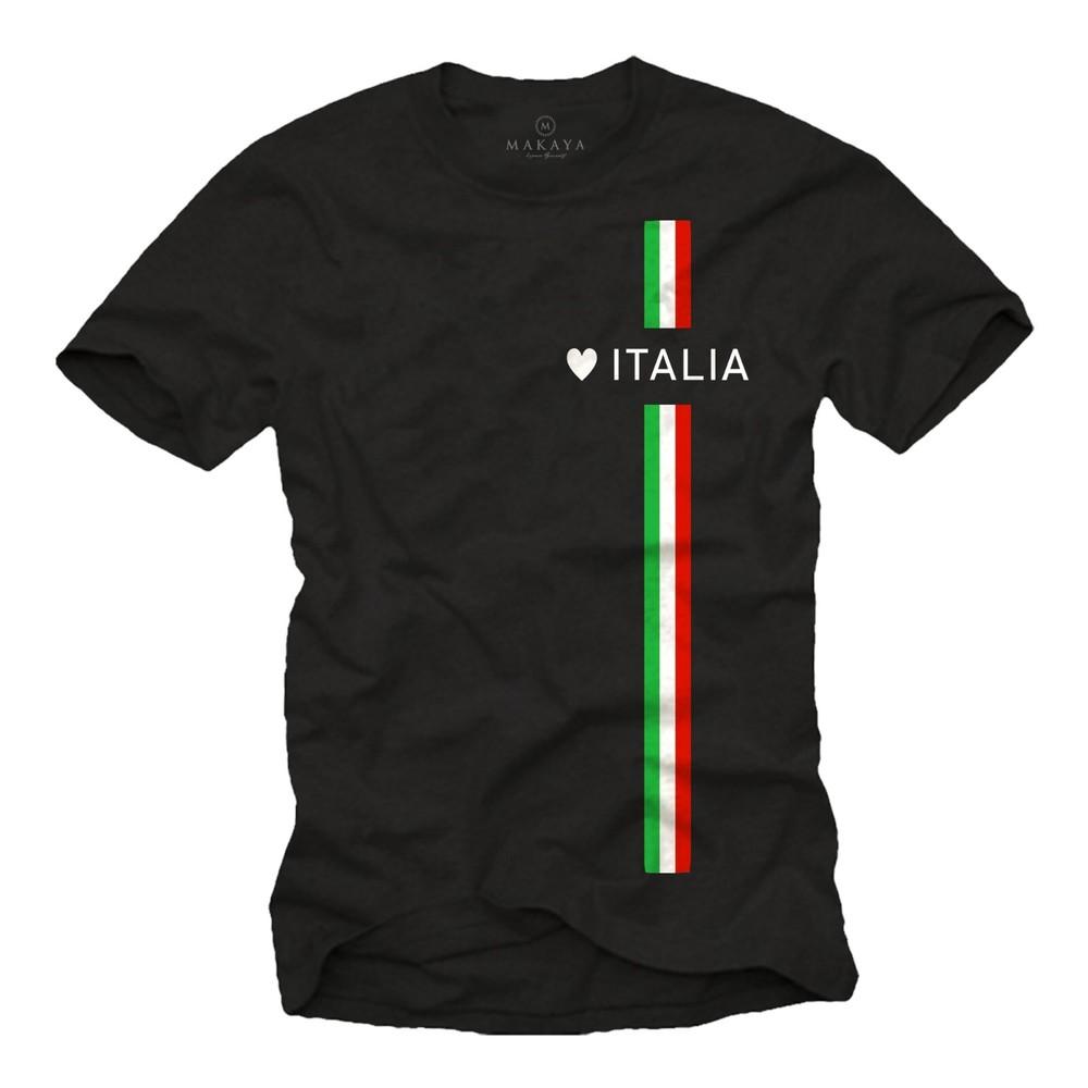 

Mens Italian Flag T-Shirt Italy Flag Love Italy Soccer Jersey 4XL