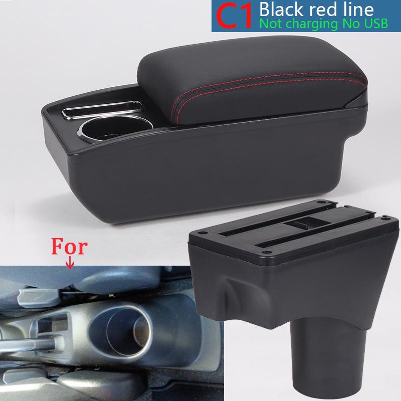 For Nissan Sunny Armrest Box For Nissan March Micra K13 Car Armrest Storage Box Dedicated Retrofit Parts Interior Car Accessorie