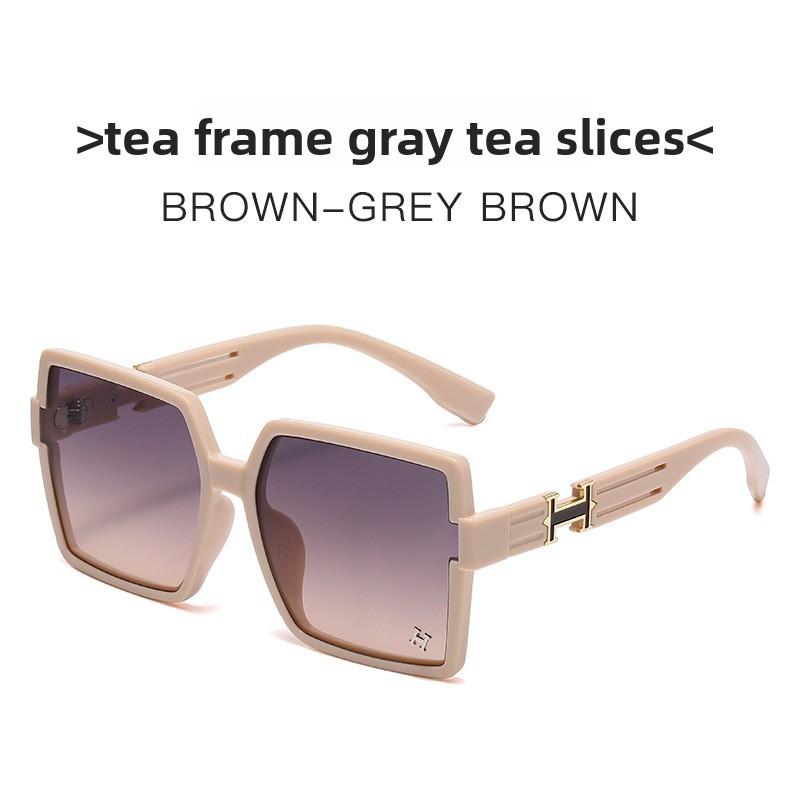 Pc Frame Oversized Sunglasses For Women With Uv400 Protection And Fashionable Style For Travel And Parties