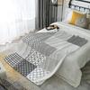 Geometrisch Patroon Deken Microvezel Flanel Dekendeksel Slaapkamer Woonkamer Bank Zacht En Comfortabel Huisdecoratie
