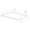 Household Hanging Iron Garbage Bag Rack Stand Bracket Trash Storage Holder Kitchen Accessory
