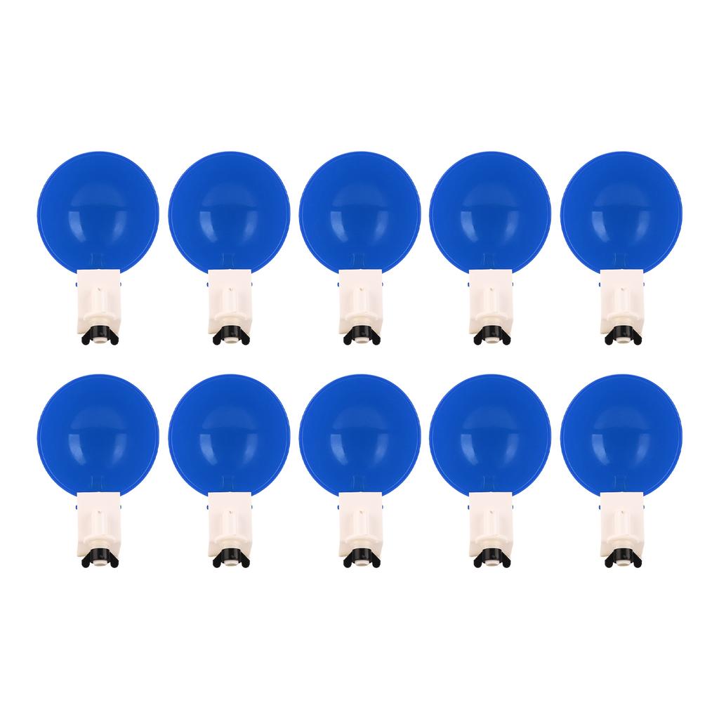 10Pcs Automatic Chicken Water Cups Safe Large Capacity Easy To Install Drinking Bowl for Poultry