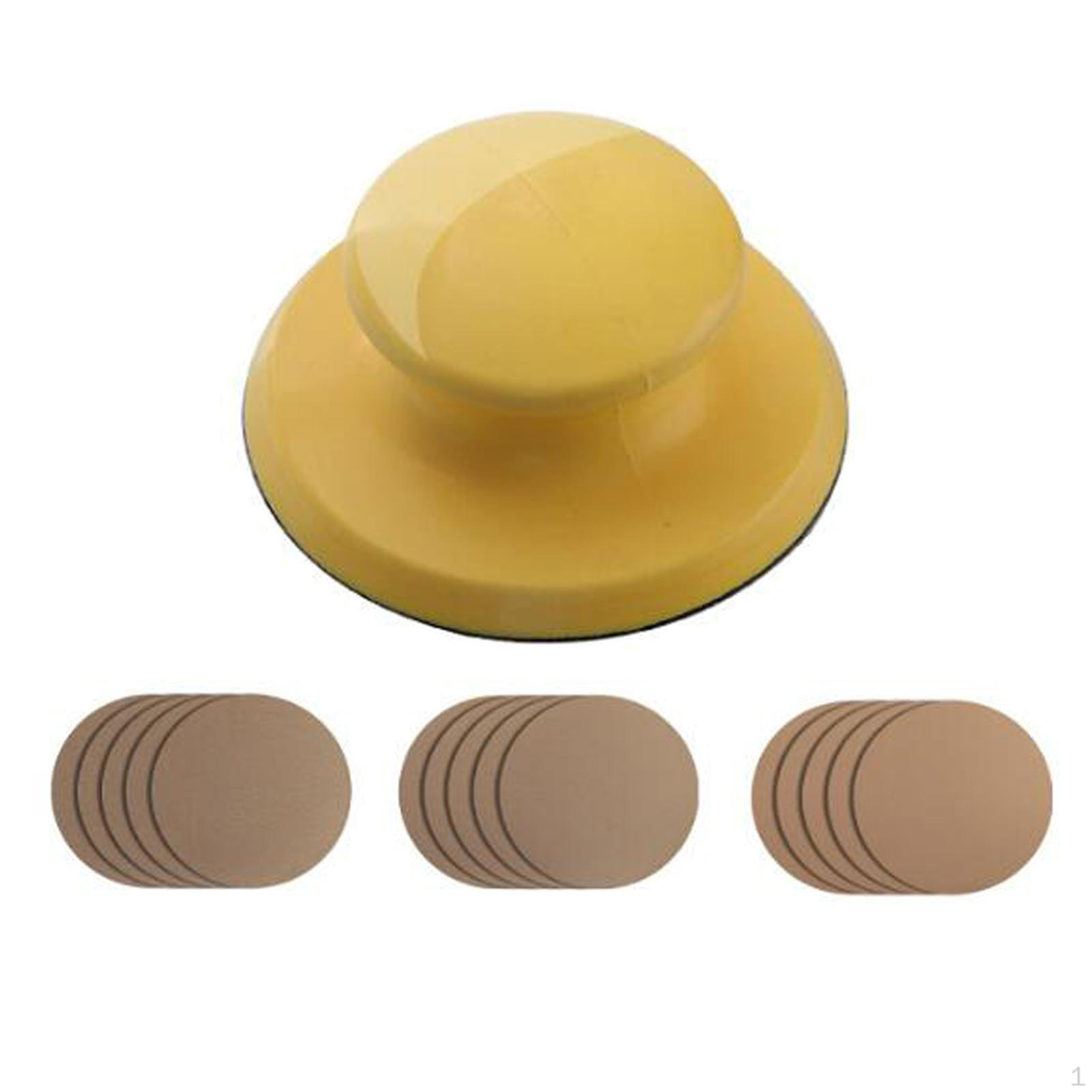 

Handheld Sanding Polishing Detail Handle Tools for Metals Round