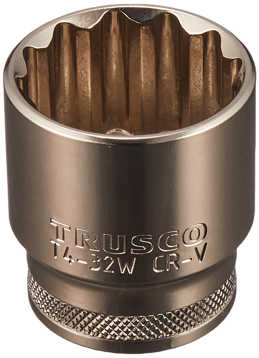 TRUSCO Торцевая головка 32 мм, 12-гранная, привод 12,7 мм, грани, T4-32W