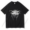 Personality Darkthrone Cotton T-Shirt Men Women Oversize T Shirt Logo Black Metal Mayhem Dimmu Borgir Taake Sbz6318 Tshirt