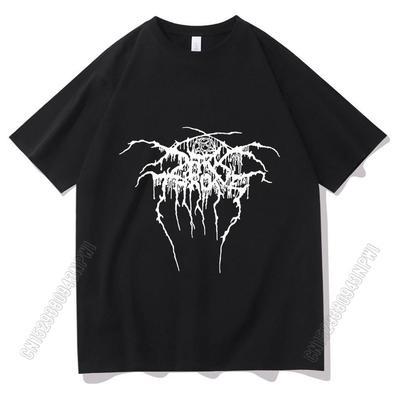 Personality Darkthrone Cotton T-Shirt Men Women Oversize T Shirt Logo Black Metal Mayhem Dimmu Borgir Taake Sbz6318 Tshirt