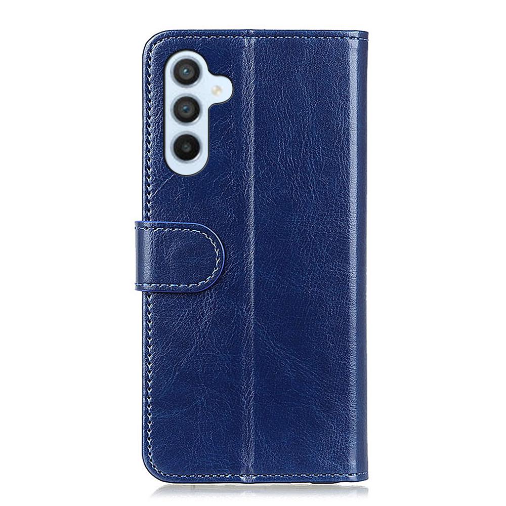 For Samsung Galaxy A57 5G Case Crazy Horse Texture PU Leather Phone Stand Cover