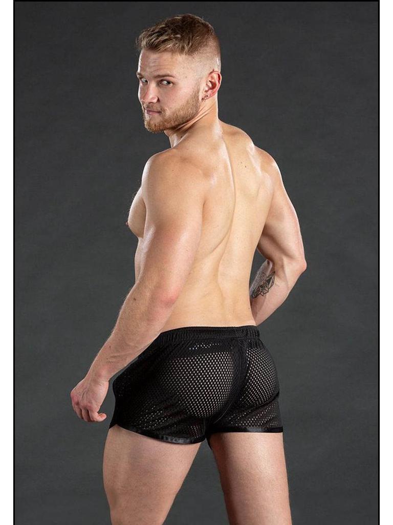 Pánské rychleschnoucí prodyšné sportovní kraťasy - tříčtvrteční délka na pláž, fitness a outdoorové aktivity