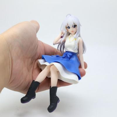 12cm Anime Wandering Witch: The Journey Elaina Pvc Action Figure Model Toys Gift For Birthday