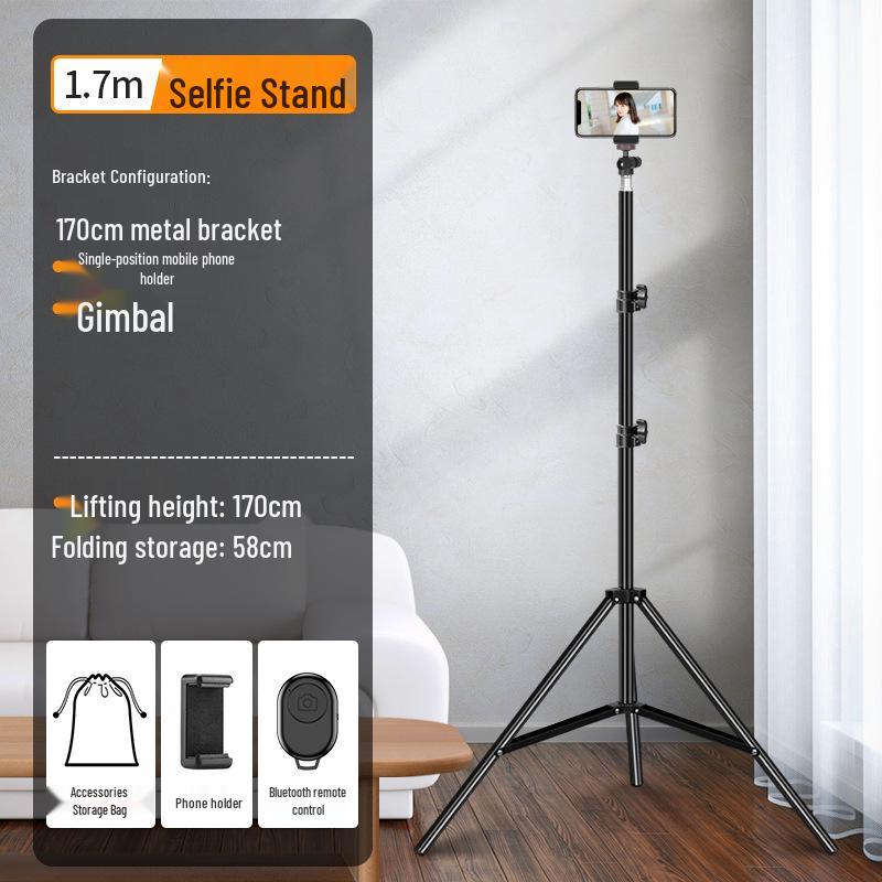 Multi-functional Bluetooth Tripod for Mobile Live Streaming and Photography