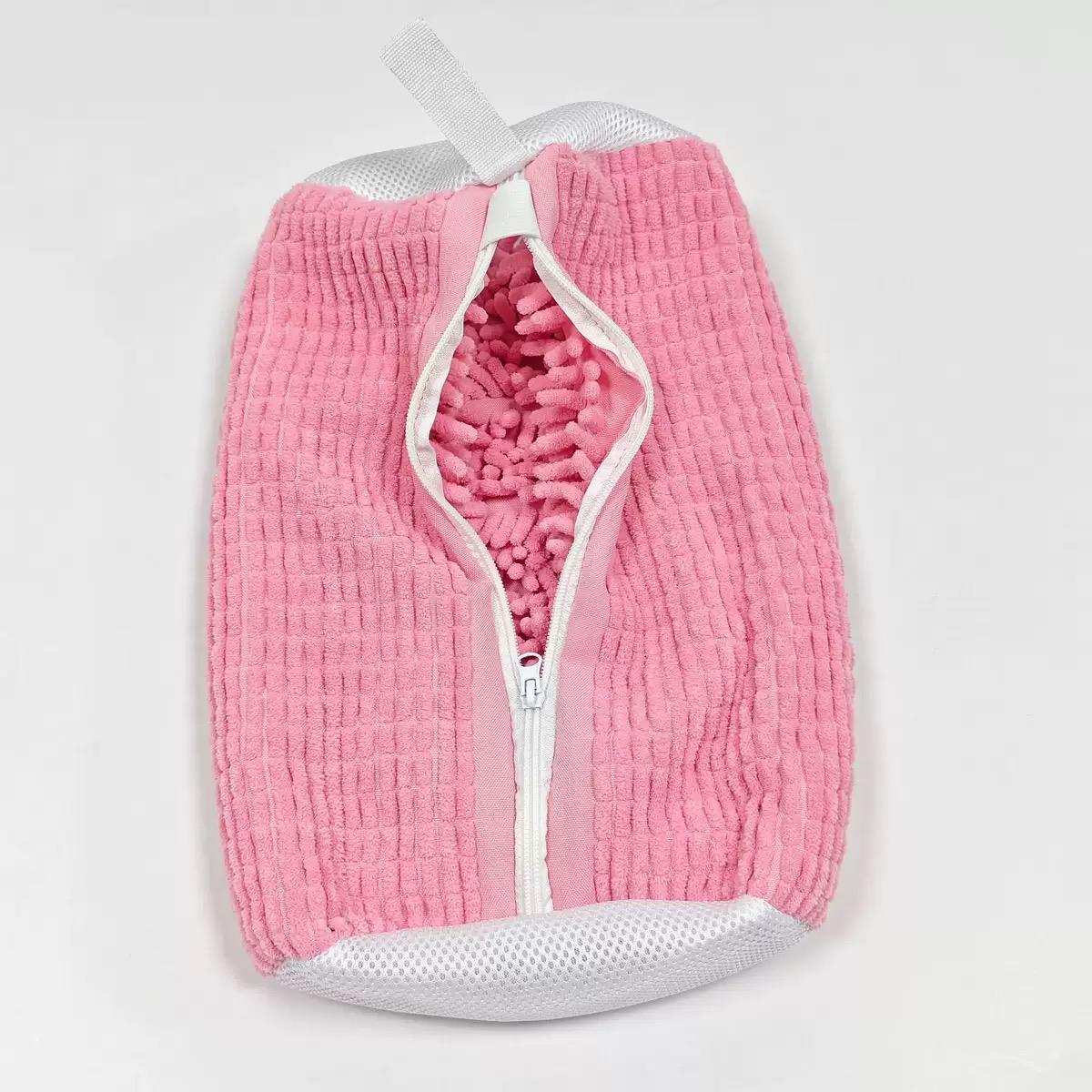 

New Wash Shoes Bag Padded Net Laundry Shoes Protector Fluffy fibers Polyester Washing Shoes Machine Laundry Bag Drying Bags