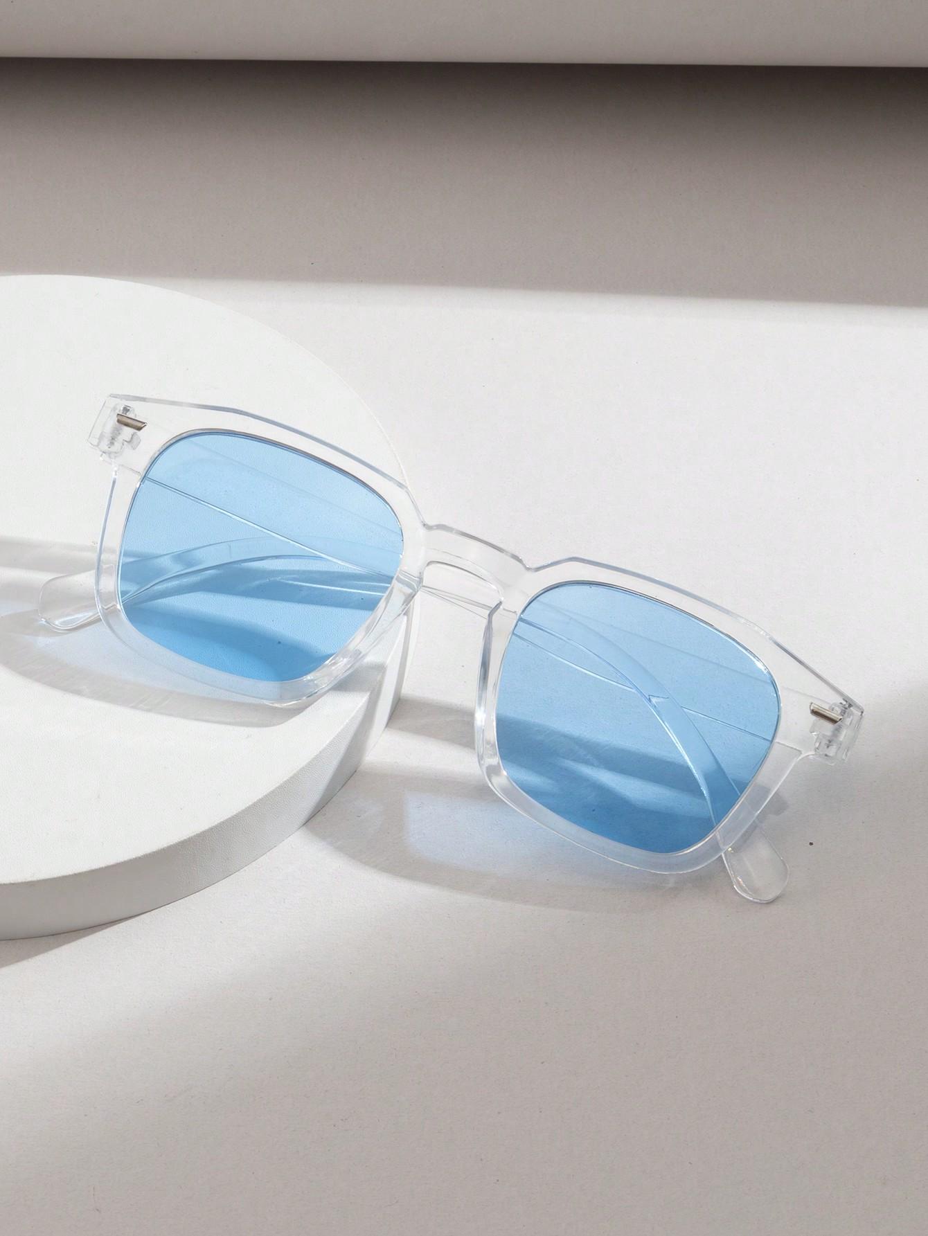 

Новые ретро солнцезащитные очки Женские солнцезащитные очки Модные Личность Рисовые гвозди Квадратные солнцезащитные очки Женские солнцезащитные очки Мужские солнцезащитные очки белый