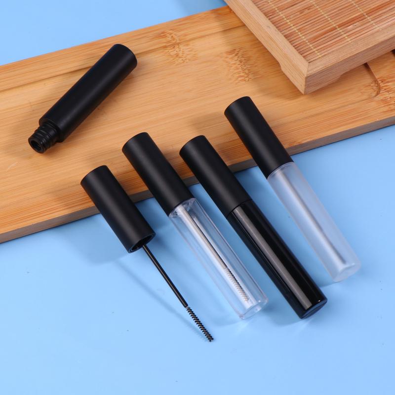 10Ml Ultra Fine Brush Empty Mascara Tube Liquid Eyeliner Mascara Bottle Eyelash Elongation Refillable Cosmetics Containers