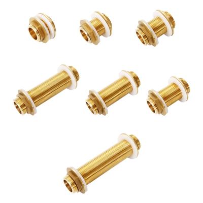 Conectores de Accesorios de Tubería de Latón de 3/4 de pulgada para Tanques de Agua Accesorios Rosca Completa Macho Conectores de Unión para Tanques de Agua Reemplazo