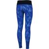 Mizuno Graphic Size M Training Wear Women's Tights, Blue, (32MB0811),