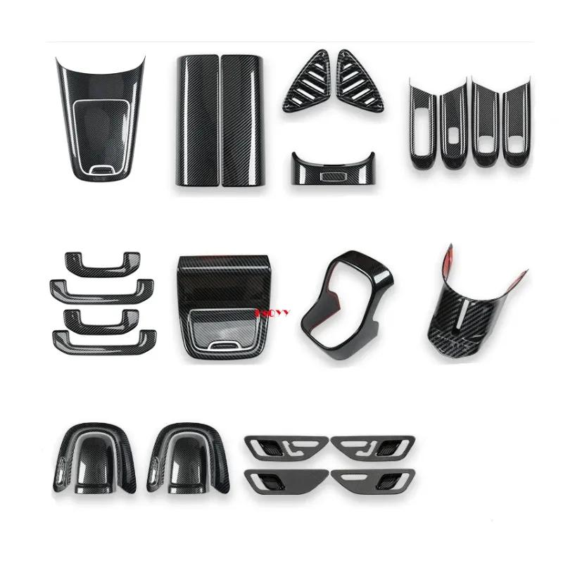 For Mercedes Benz E Class W214 E260 E300 2024 2025 Carbon Fiber Car Interior Decoration Modification Full Kit Accessories