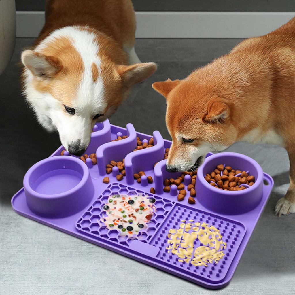 Pet Silicone Licking Mat Suction Dog Feeding Pad For Pets