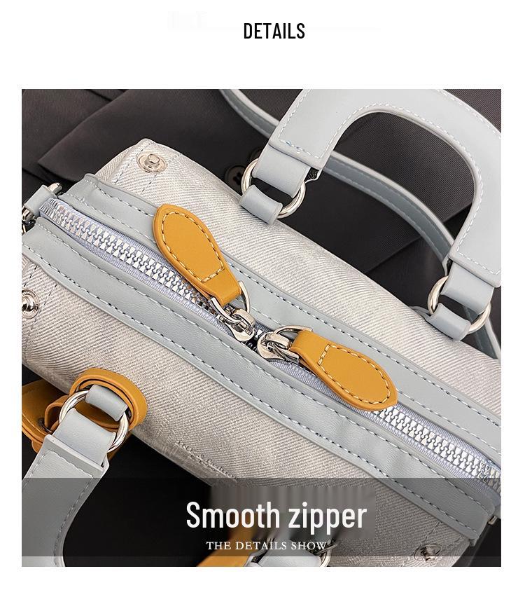 2025 Women's Trendy Boston Handbag - High Quality Pillow Bag, South Wind Fashion Style