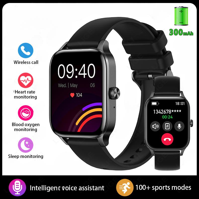 2025 Neue Mode Smartwatch Damen 1,85" HD-Bildschirm Benutzerdefiniertes Zifferblatt Gesundheitsmonitoruhr für Frauen Bluetooth-Anruf Sport-Smartwatches