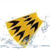 10cm Black Yellow Reflective Tape Road Marking Sticker Safety Warning Mark Self Adhesive Tape Car Sticker Arrow Reflective Tape