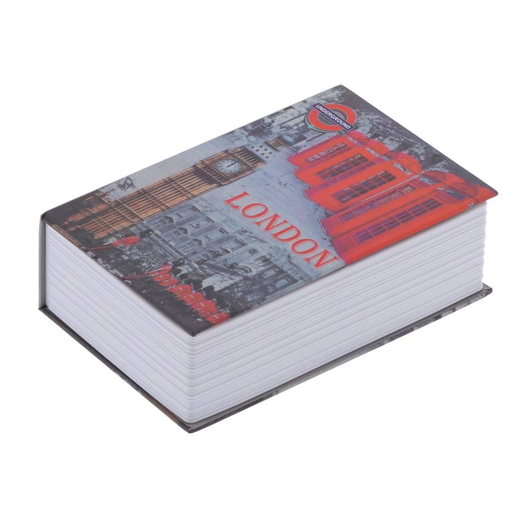 Innowacyjny sejf na książki Przenośny sejf w kształcie książki do symulacji do przechowywania pieniędzy