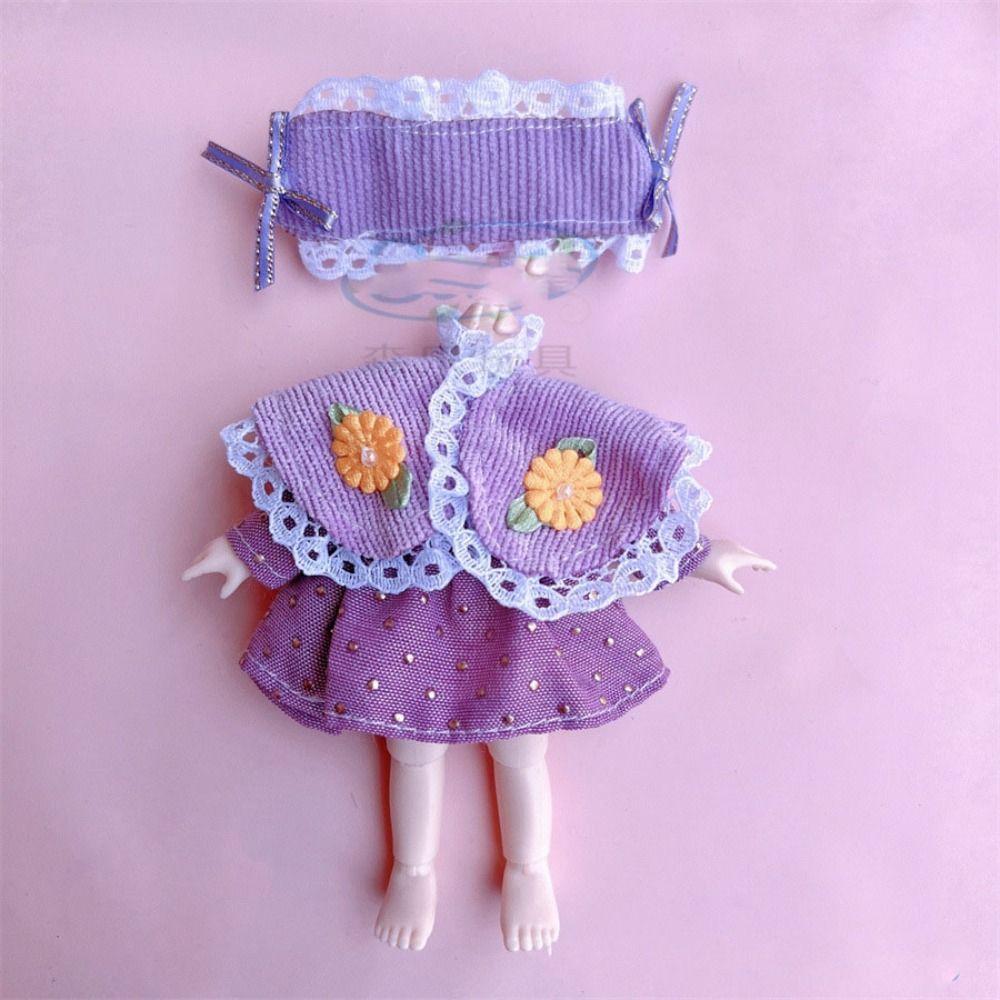 Cute Doll Clothes Dresses Fashion Skirts Obitsu 11 Ob11 Doll/ Ob11 Gsc 1/12 Bjd Molly Body