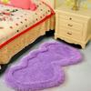 Red Heart-Shaped Non-Slip Wedding Room Floor Mat for Bedroom