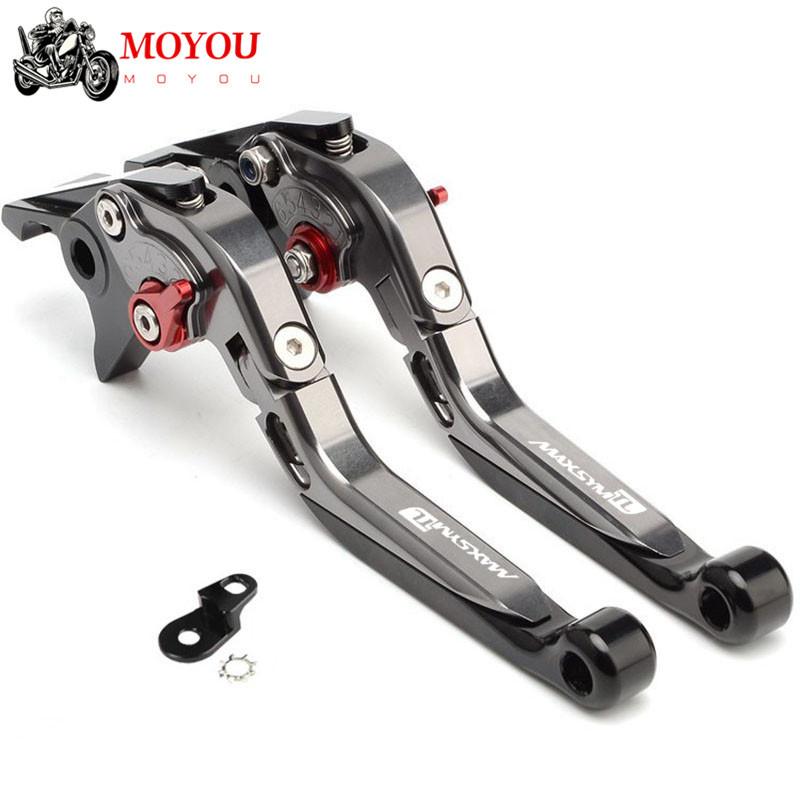 For SYM MAXSYM TL 500 Maxsym TL500 2020-2025 New Motorcycle Folding Extendable Brake Clutch Lever With Parking Function
