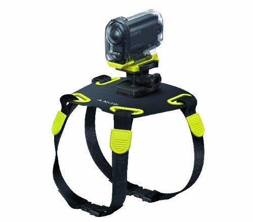 Sony AKADM1 Action Camera Mount for Dogs (Black Yellow)