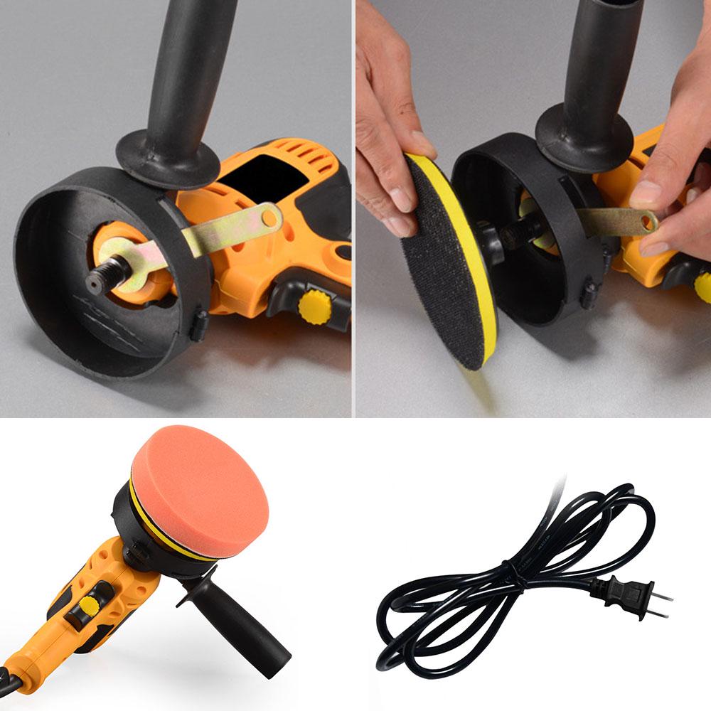 Buy 700W 220V Adjustable Speed Car Polishing Machine Polisher Waxing ...