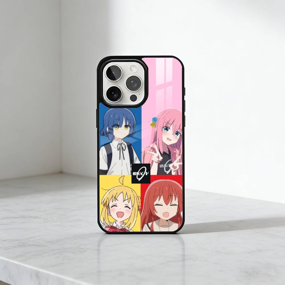 

B-BOCCHI THE R-ROCK Phone Case For iPhone17,16,15,14,13 Plus,Pro Max Magnetic For Magsafe Wireless Charging iPhone17
