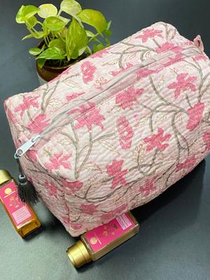 LARGE Multipurpose Quilted Pouch/ Bag