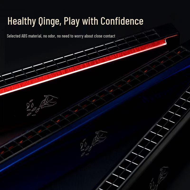 Swan 24-Hole Harmonica in C Key for Beginners and Students - Professional Performance Level Instrument