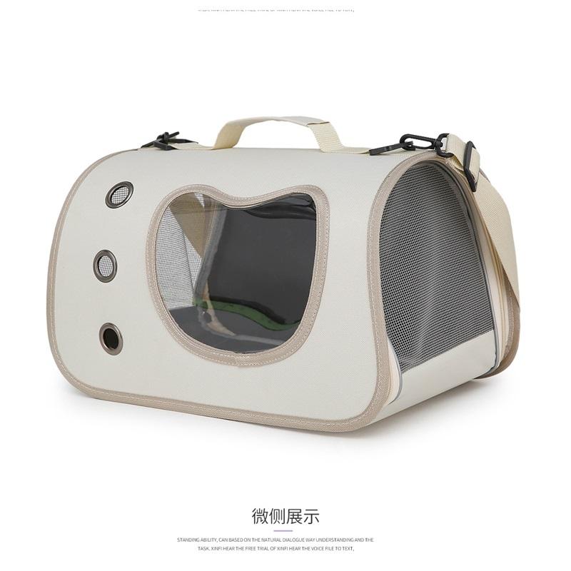 Pet Bag Outing Carrying Bag For Dogs And Cats Messenger Car Small Dog Breathable Large-capacity Side-opening Single-shoulder Cat Bag