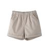 Women's Summer Solid Color Shorts Plus Size Loose Cotton Elastic Waist Casual Breathable Lightweight Outdoor Wear Pants