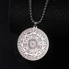 LIKGREAT Seal Of The Seven Archangels Necklaces Stainless Steel 7 Archangels Pendant Protection Amulet Vintage Kabbalah Jewelry
