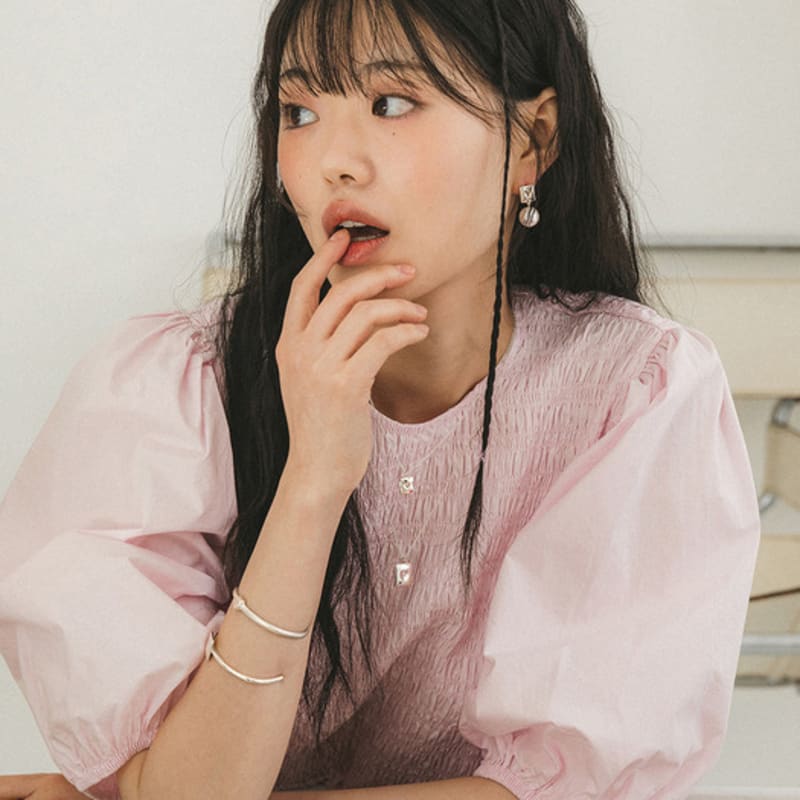 WEAR DRAWING Heart Bite Bangle