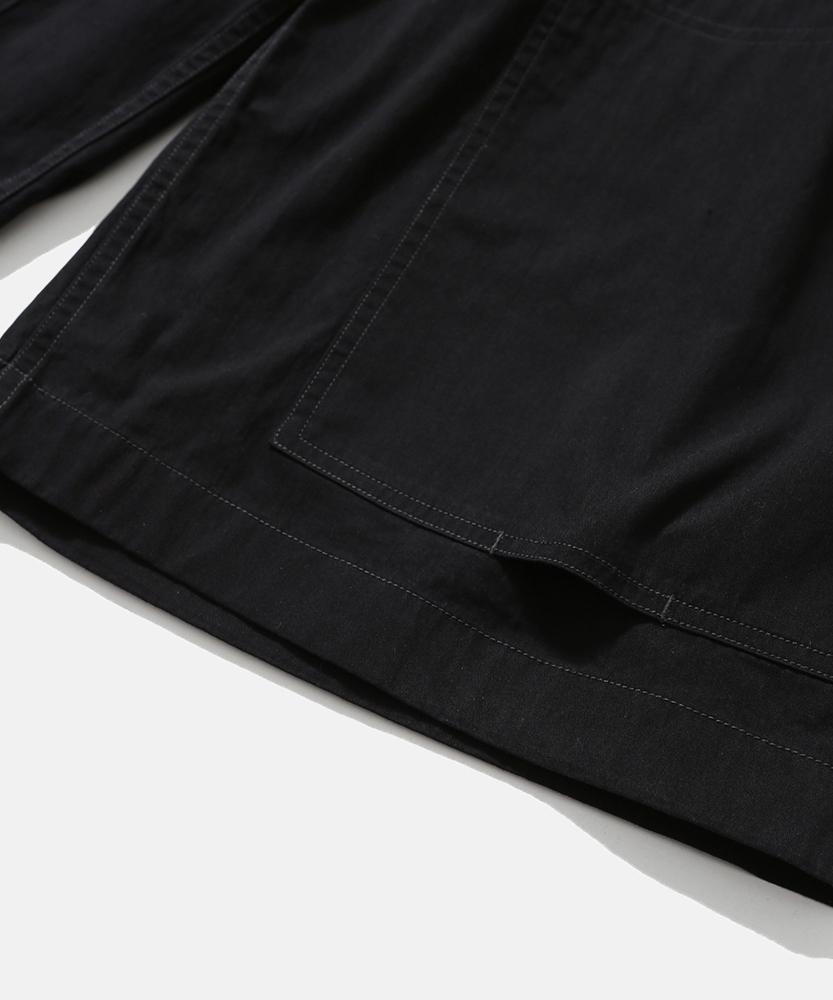 MOIF [Ss26] Cropped Work Pants / Black