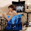 KPOP A-ATEEZs Personalized Pillow Cover Kids Bedroom Wild Party Decor Pillowcase Kid Birthday Shower Gift