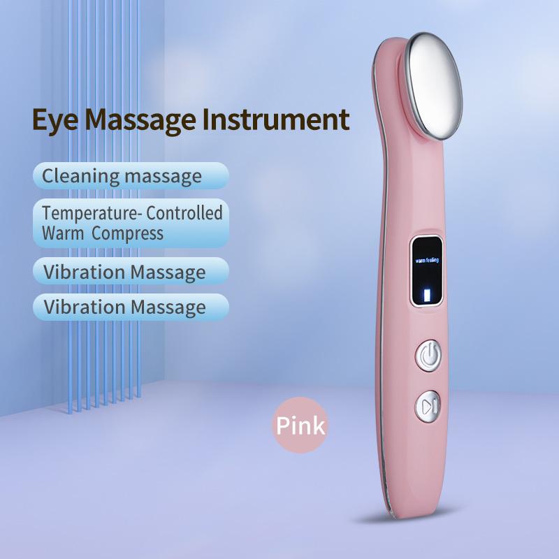 Portable Rechargeable Eye Massager Pen Adjustable Vibrating Massage to Relieve Eye Fatigue, An Essential Eye Care Tool.